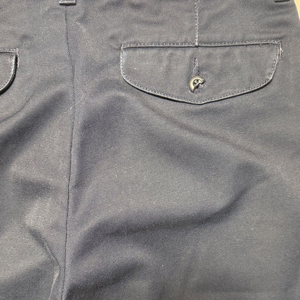 CARHARTT WIP Women's Packard Highwater Pants Navy Blue LC Relaxed Straight 28‎ - Picture 6 of 16